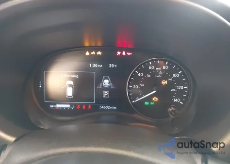 2021 Nissan Kicks Sv Xtronic Cvt из США, поврежденный, VIN 3N1CP5CV0ML493476